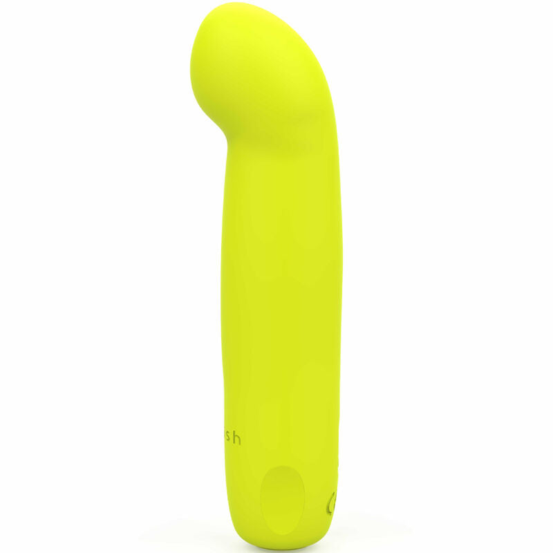 B SWISH - BCUTE CURVE INFINITE CLASSIC RECHARGEABLE SILICONE VIBRATOR YELLOW - Amore24