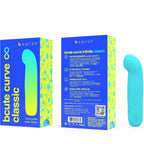 B SWISH - BCUTE CURVE INFINITE CLASSIC RECHARGEABLE VIBRATOR BLUE SILICONE - Amore24