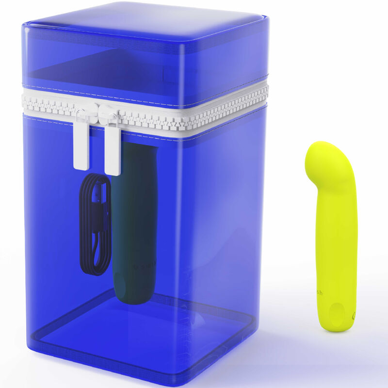B SWISH - BCUTE CURVE INFINITE CLASSIC LIMITED EDITION RECHARGEABLE SILICONE VIBRATOR YELLOW - Amore24