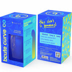 B SWISH - BCUTE CURVE INFINITE CLASSIC LIMITED EDITION BLUE SILICONE RECHARGEABLE VIBRATOR - Amore24