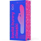 B SWISH - BWILD BUNNY INFINITE CLASSIC RECHARGEABLE VIBRATOR BLUE SILICONE - Amore24