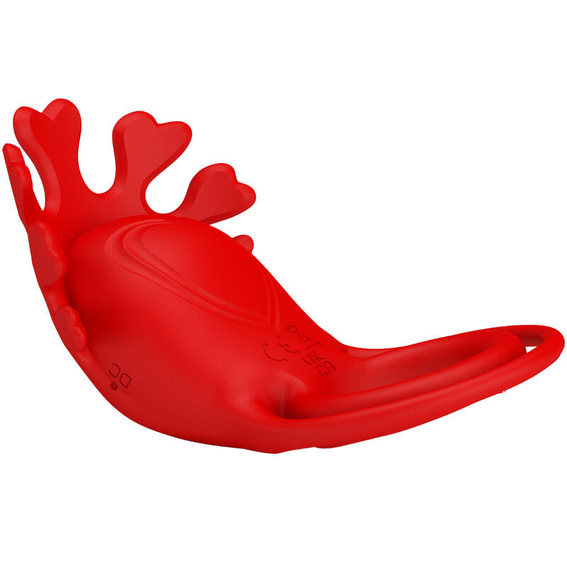 PRETTY LOVE - RUBEN VIBRATOR RING 7 VIBRATIONS SILICONE RED - Amore24