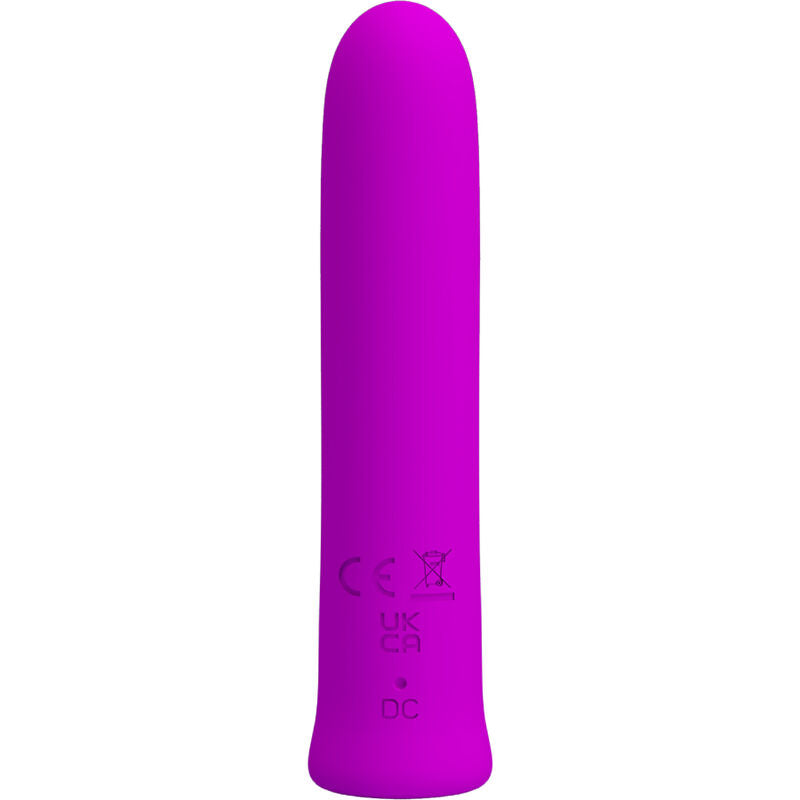 PRETTY LOVE - CURTIS MINI SUPER POWER VIBRATOR 12 VIOLET SILICONE VIBRATIONS - Amore24