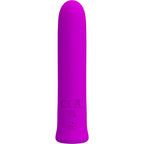 PRETTY LOVE - CURTIS MINI SUPER POWER VIBRATOR 12 VIOLET SILICONE VIBRATIONS - Amore24