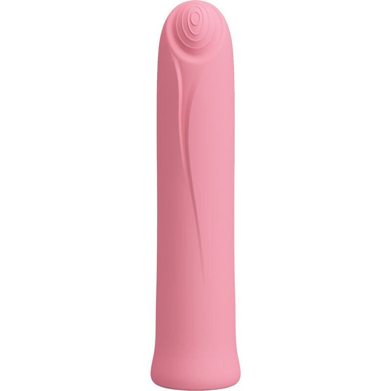 PRETTY LOVE - CURTIS MINI SUPER POWER VIBRATOR 12 PINK SILICONE VIBRATIONS - Amore24
