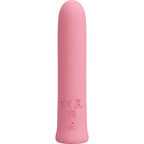 PRETTY LOVE - CURTIS MINI SUPER POWER VIBRATOR 12 PINK SILICONE VIBRATIONS - Amore24