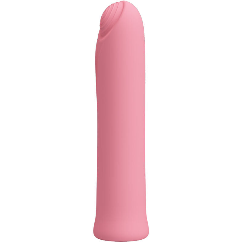 PRETTY LOVE - CURTIS MINI SUPER POWER VIBRATOR 12 PINK SILICONE VIBRATIONS - Amore24