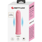 PRETTY LOVE - CURTIS MINI SUPER POWER VIBRATOR 12 PINK SILICONE VIBRATIONS - Amore24