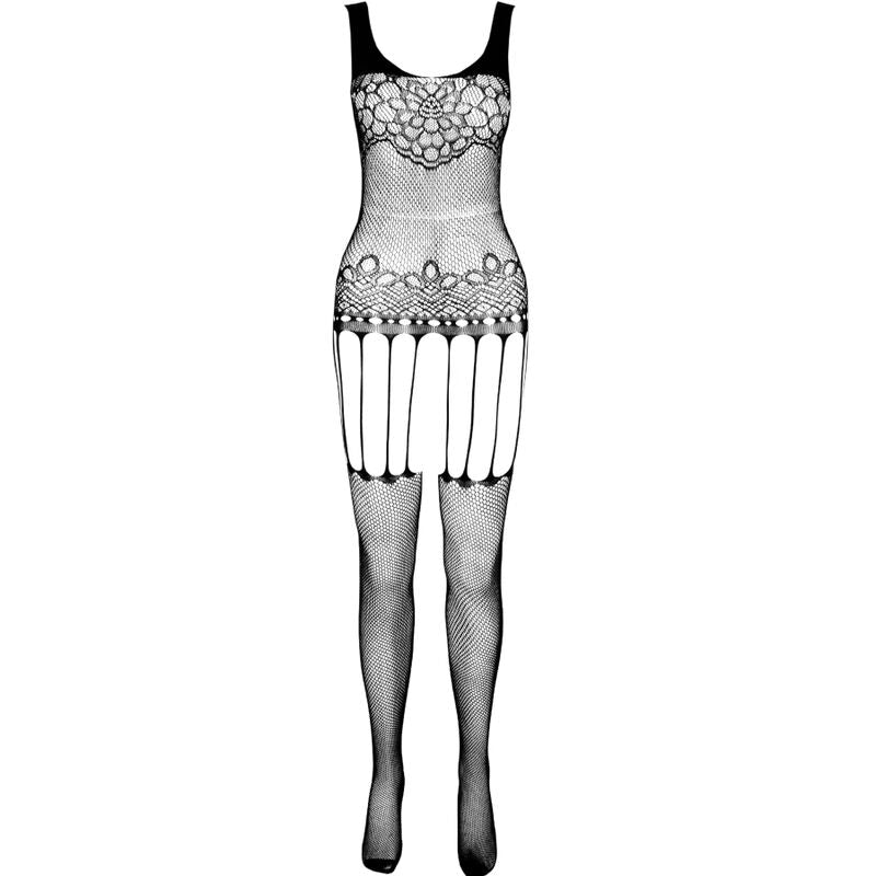 PASSION - ECO COLLECTION BODYSTOCKING ECO BS001 WHITE - Amore24