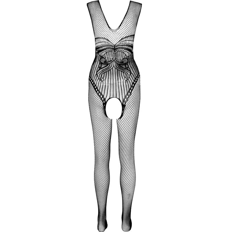 PASSION - ECO COLLECTION BODYSTOCKING ECO BS003 WHITE - Amore24