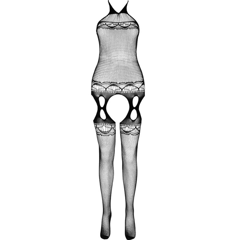 PASSION - ECO COLLECTION BODYSTOCKING ECO BS006 WHITE - Amore24