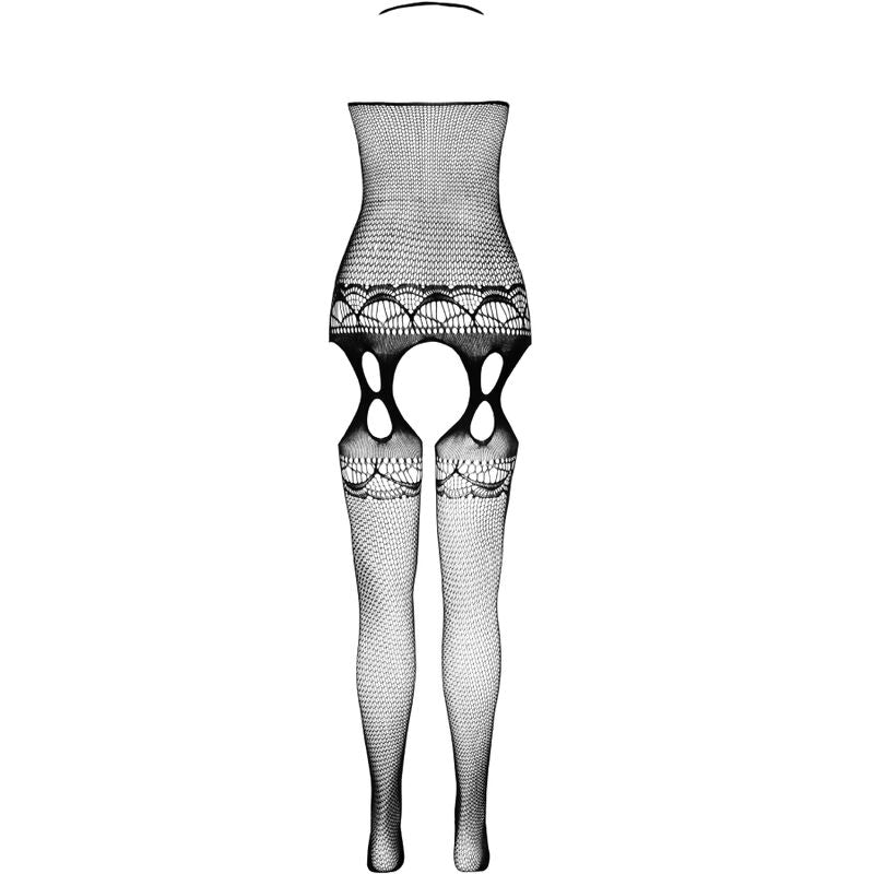 PASSION - ECO COLLECTION BODYSTOCKING ECO BS006 WHITE - Amore24