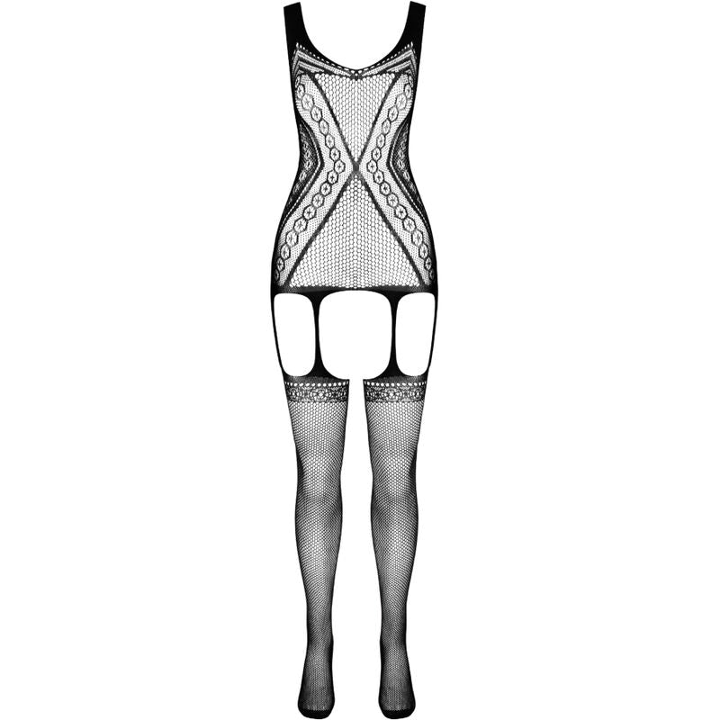 PASSION - ECO COLLECTION BODYSTOCKING ECO BS007 RED - Amore24