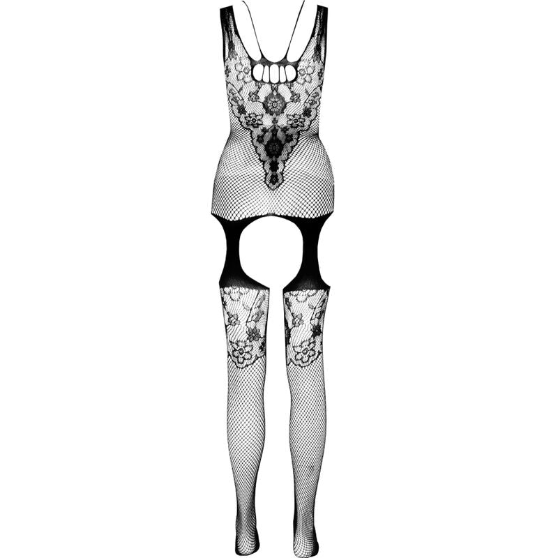 PASSION - ECO COLLECTION BODYSTOCKING ECO BS011 WHITE - Amore24