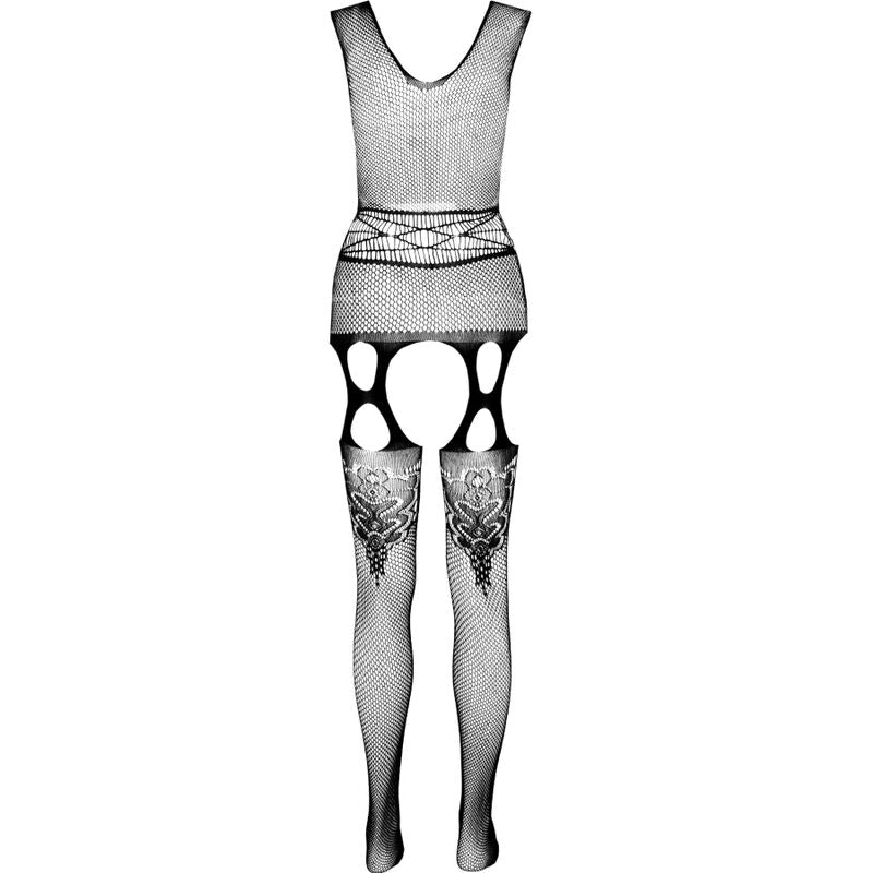 PASSION - ECO COLLECTION BODYSTOCKING ECO BS014 BLACK - Amore24