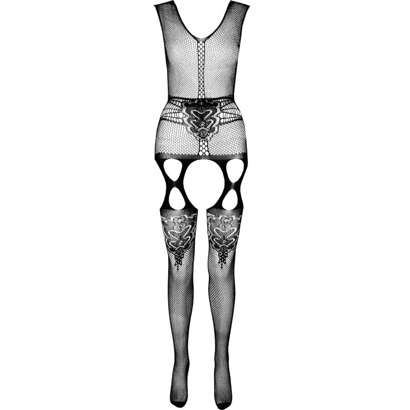 PASSION - ECO COLLECTION BODYSTOCKING ECO BS014 BLACK - Amore24