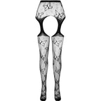PASSION - ECO COLLECTION BODYSTOCKING ECO S001 BLACK - Amore24