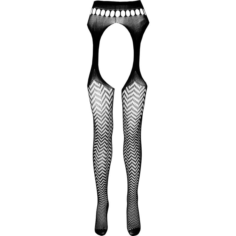 PASSION - ECO COLLECTION BODYSTOCKING ECO S002 BLACK - Amore24