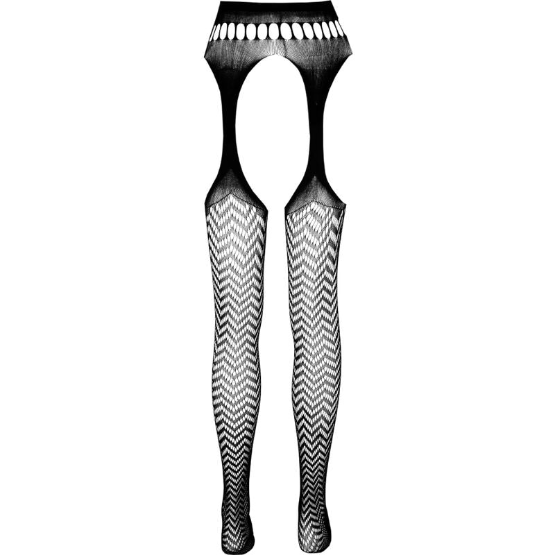 PASSION - ECO COLLECTION BODYSTOCKING ECO S002 BLACK - Amore24