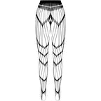 PASSION - ECO COLLECTION BODYSTOCKING ECO S006 BLACK - Amore24