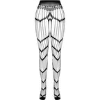 PASSION - ECO COLLECTION BODYSTOCKING ECO S006 BLACK - Amore24