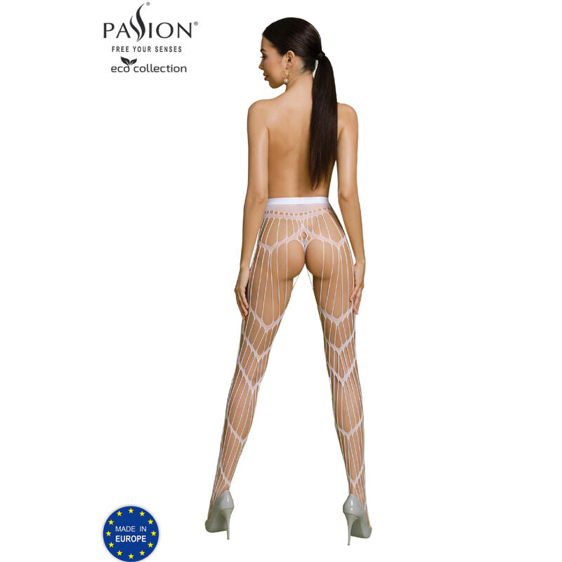 PASSION - ECO COLLECTION BODYSTOCKING ECO S006 BLACK - Amore24