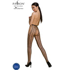PASSION - ECO COLLECTION BODYSTOCKING ECO S007 BLACK - Amore24
