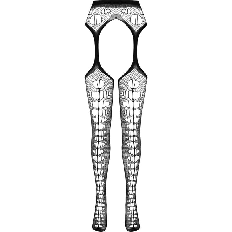 PASSION - ECO COLLECTION BODYSTOCKING ECO S008 BLACK - Amore24