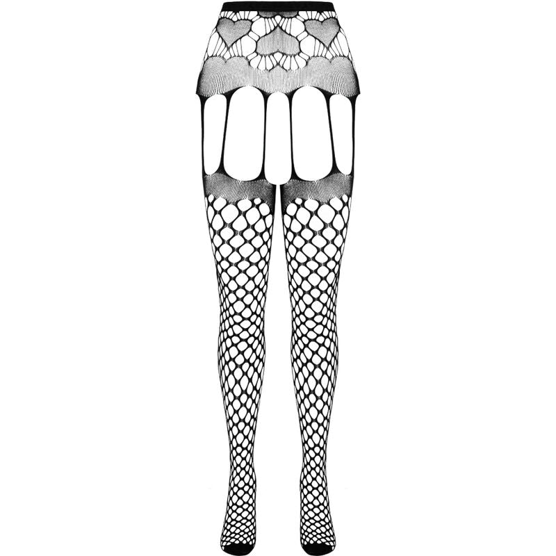 PASSION - ECO COLLECTION BODYSTOCKING ECO S009 BLACK - Amore24