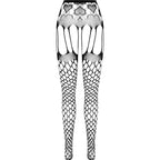 PASSION - ECO COLLECTION BODYSTOCKING ECO S009 BLACK - Amore24