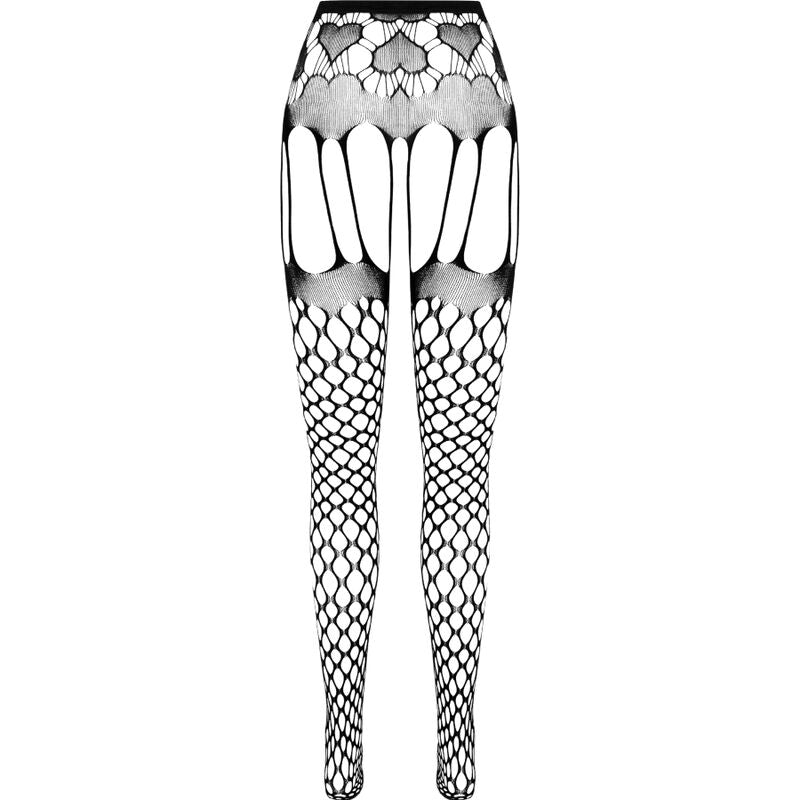 PASSION - ECO COLLECTION BODYSTOCKING ECO S009 BLACK - Amore24