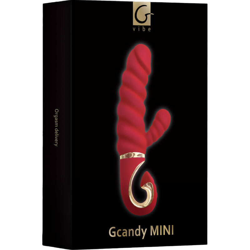 G-VIBE - GCANDY MINI RED SILICONE VIBRATOR - Amore24
