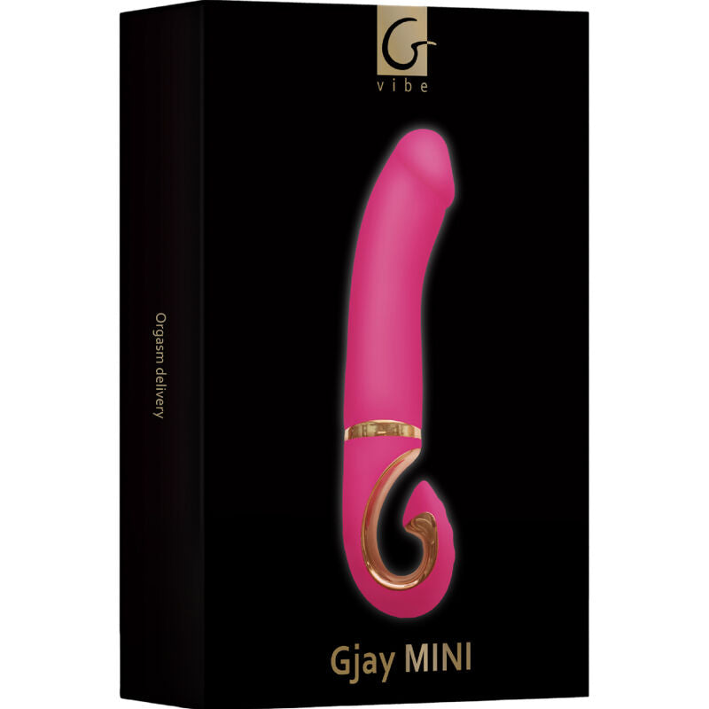 G-VIBE - GJAY MINI PINK SILICONE VIBRATOR - Amore24