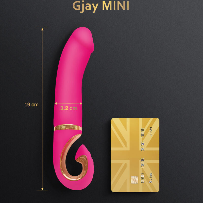 G-VIBE - GJAY MINI PINK SILICONE VIBRATOR - Amore24