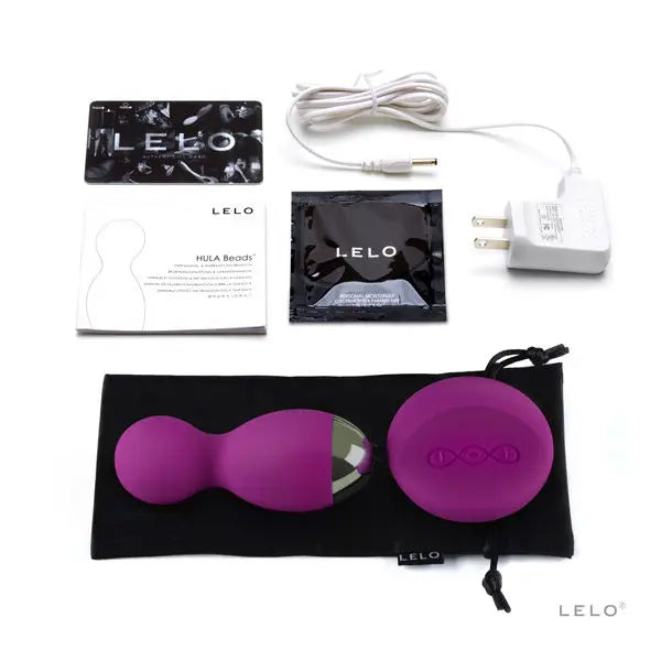 LELO - BADGE HULA BALLS PURPLE - Amore24