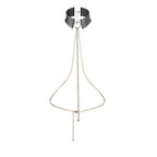 BIJOUX - DÉSIR MÉTALLIQUE BLACK METALLIC NECKLACE - Amore24
