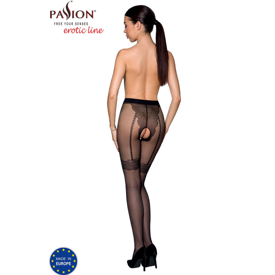 PASSION - TIOPEN 016 BLACK TIGHTS 3/4 20 DEN - Amore24