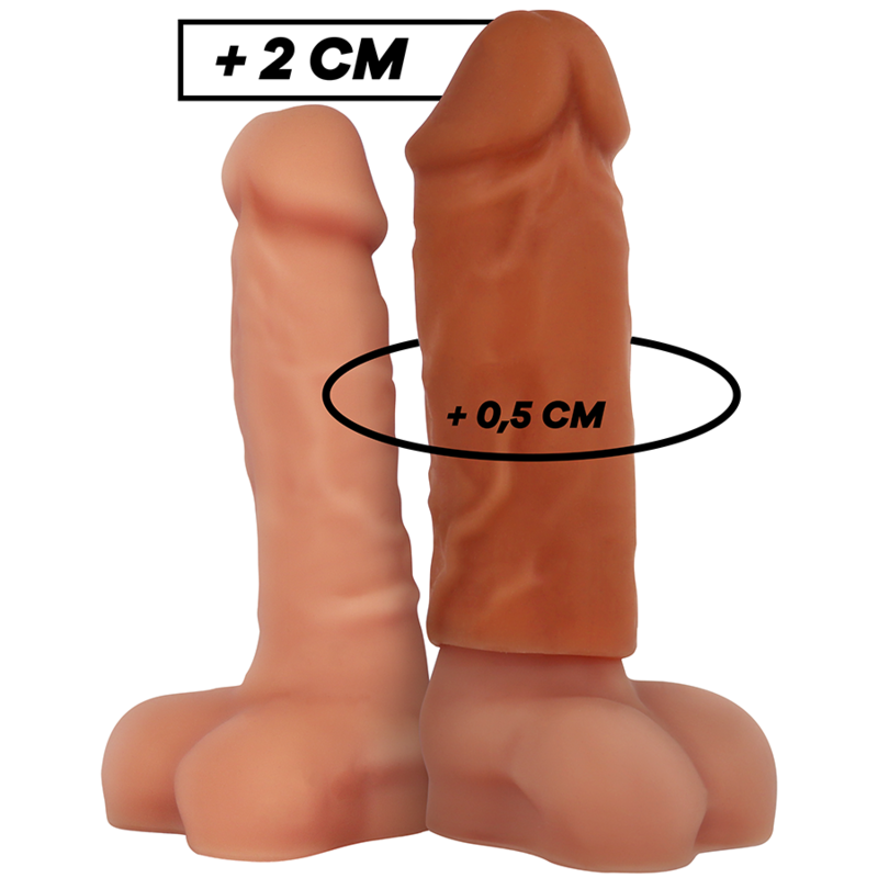 VIRILXL - LIQUID SILICONE V3 BROWN PENIS EXTENSION - Amore24