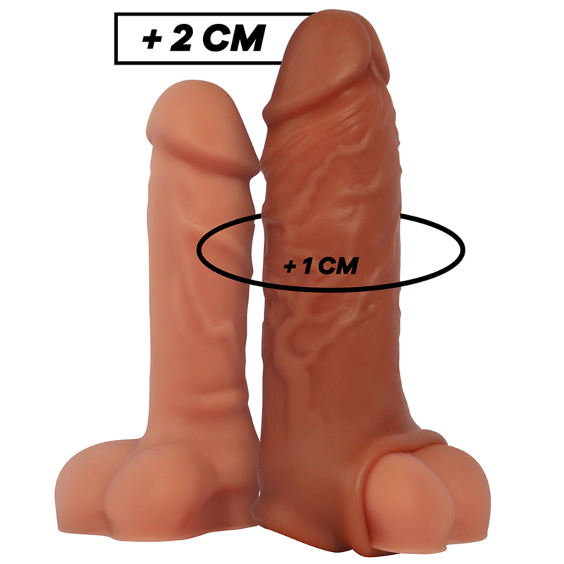 VIRILXL - LIQUID SILICONE V9 BROWN PENIS EXTENSION - Amore24