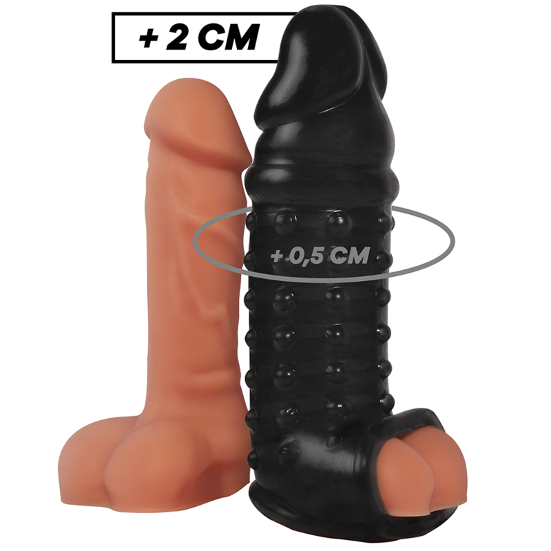 VIRILXL - PENIS EXTENSION AND SHEATH V11 BLACK - Amore24