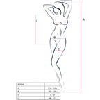 PASSION - BS094 RED BODYSTOCKING ONE SIZE - Amore24