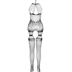 PASSION - BS095 RED BODYSTOCKING ONE SIZE - Amore24