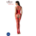 PASSION - BS095 RED BODYSTOCKING ONE SIZE - Amore24
