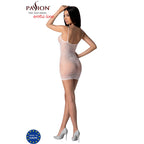 PASSION - BS096 WHITE BODYSTOCKING ONE SIZE - Amore24