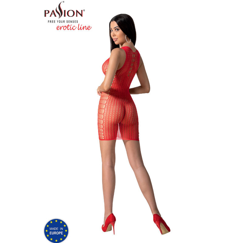 PASSION - BS097 WHITE BODYSTOCKING ONE SIZE - Amore24
