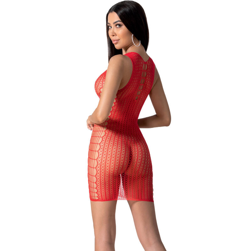 PASSION - BS097 WHITE BODYSTOCKING ONE SIZE - Amore24