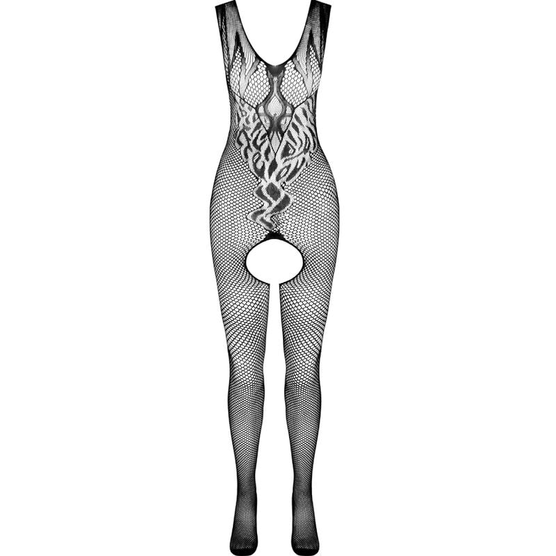 PASSION - BS098 WHITE BODYSTOCKING ONE SIZE - Amore24