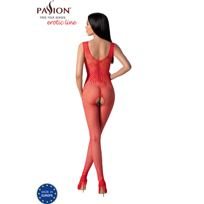 PASSION - BS098 WHITE BODYSTOCKING ONE SIZE - Amore24