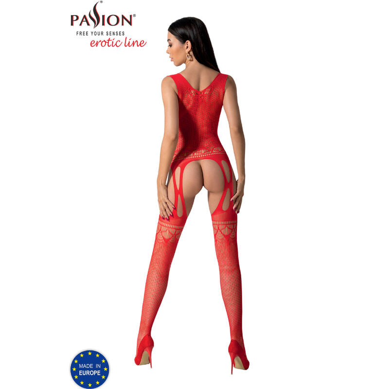 PASSION - BS099 WHITE BODYSTOCKING ONE SIZE - Amore24