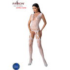 PASSION - BS099 WHITE BODYSTOCKING ONE SIZE - Amore24